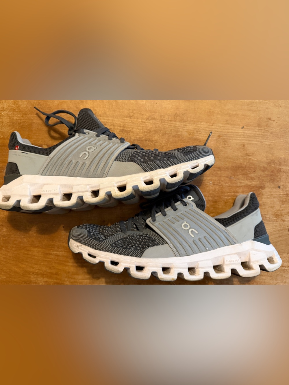 On Cloud Running Shoes Rock Slate